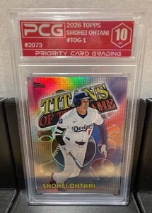 PCG 10 2026 Topps Titans of the Game Shohei Ohtani #1