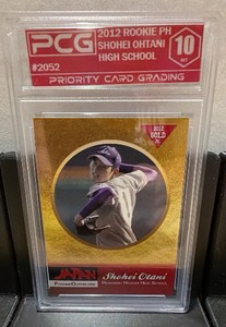 PCG 10 2012 Rookie PH Shohei Ohtani High School Card