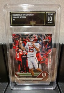 GMA 10 2025 Bowman Now U Fernando Mendoza Rookie Card #60