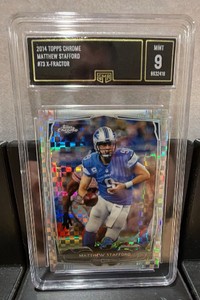 GMA 9 2014 Topps Chrome Xfractor Matthew Stanford #73
