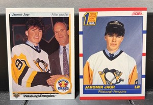 1990 Upper Deck & Score Jaromir Jagr Rookies
