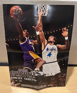 1997-98 NBA Hoops Mini Poster Insert Kobe Bryant #13