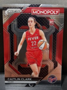 2024 WNBA Prizm Monopoly Caitlin Clark Rookie Card #27