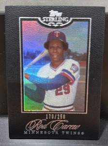 2006 Topps Sterling Rod Carew #143 Serial #170250
