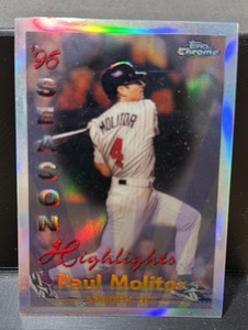 1997 Topps Chrome Refractor Paul Molitor #164