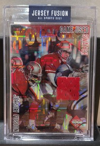 2021 Jersey Fusion Game Used Swatch Steve Young