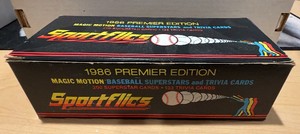 1986 Sportflics Premier Edition Complete Factory Set