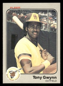 1983 Fleer Tony Gwynn Baseball Rookie Card #360