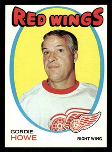 1971-72 Topps Gordie Howe Vintage Hockey Card #70