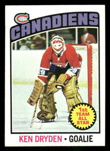 1976-77 Topps Ken Dryden Vintage Hockey Card #200