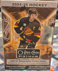 2024 O-Pee-Chee hockey Blaster box