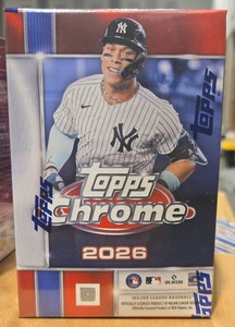 2026 Topps Chrome baseball Blaster box
