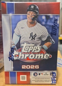 2026 Topps Chrome baseball Blaster box