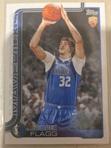 2025 Topps Cooper flag basketball rookie card