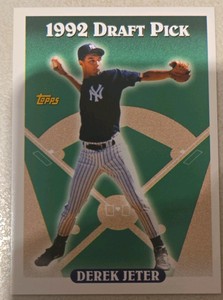 1993 Topps Derek Jeter baseball rookie card