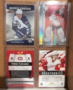 (9) Hockey Cards Serial #d 25 to 999 Check out the Photos