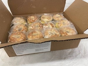 B - Buddys Kitchen 32005 Spicy Sausage, Egg & Gouda Bagels - Case of 24