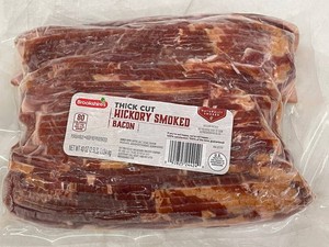 J - Brookshires Thick-Cut Hickory-Smoked Bacon 40 Oz