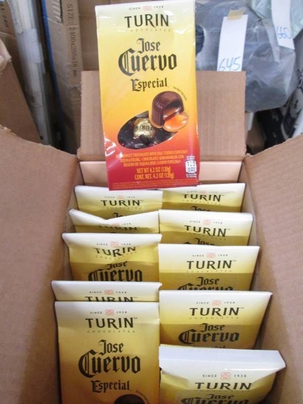 12 4.2 oz bags of Turin Jose Cuervo...
