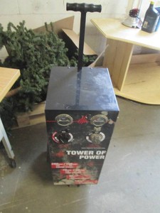 Tower of power portable automotive chargerstarter
