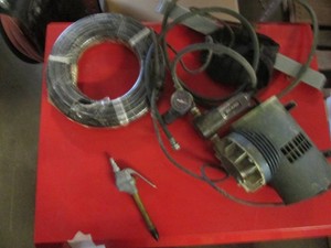 Sears air pump with new hose