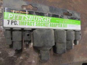 Pittsburgh 7 Piece impact socket adapter set