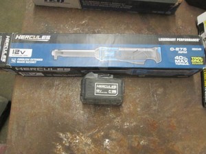 New Hercules 12 V 38 cordless extended reach ratchet with battery