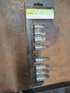 Pittsburgh 12 drive star point sockets