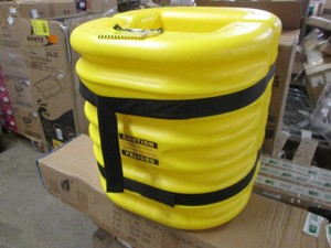 Eagle velcro attachable plastic column bump protector for 1 foot column