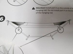 Suncreat padded hammock with stand