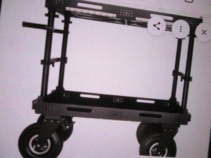 Pro Aim new carpet padded 48 video production cameral cart on wheels
