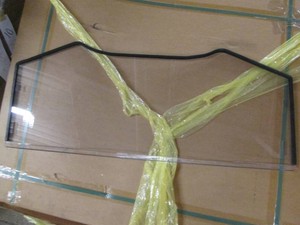 Plastic (wind) shield 49 wide