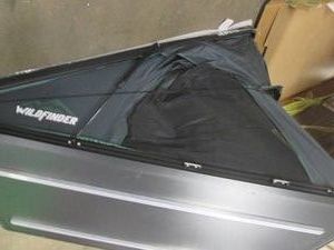 Wildfinder popup rooftop tent base is 52 x 84 inches