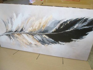 79 x 39 canvas feather print