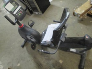 New Schwinn exercise bike with cracked display screen