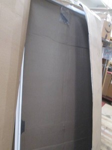 Sliding screen panel for a patio door, 3 feet wide