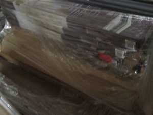 Pallet of assorted flooring