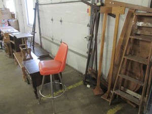 Large collection of quality wood and retro furniture and more