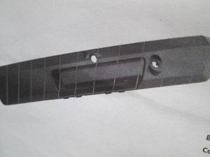 Rear center tailgate handle wo camera fits 2020-2022 Ford f-250, f-350, f-450, f-550, f-600 super duty excluding xlxlt models