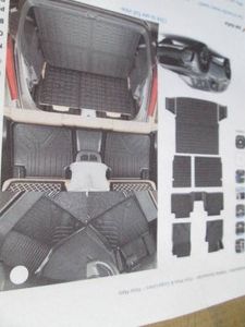 Floor mats, cargo trunk mat, backrest mats fit 2023-2026 Mazda CX50