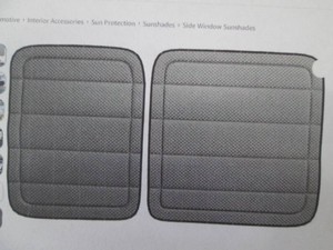 Extra Thick side barn window covers for Chevy ExpressGMC Savana magnetic insulated blackout sun shade, foldable design