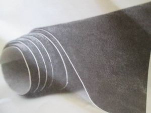 Black suede fabric wrap 17x70in for car interior self adhesive microfiber and synthetic leather stretchable interior film