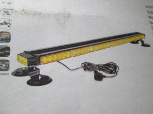 38.5in 78 LED strobet light double bar side flashing high intensity emergency warning light with magnetic base