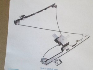 Front left driver side power windows regulator with motor assembly for 2007 Chevy SilveradoGMC Sierra, 2000-2006 Cadillac Escalade, 2000-2006 Chevy Avalanche, Silverado