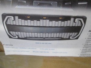 Front replacement grill wDRL & turn signal for 2009-2014 Ford F-150