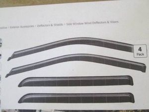Window visorrain guatds for 2015-2026 ford F-150 crewsuper crew cab or 2017-2026 F250, F350, f450 f550 super duty & f150 raptor