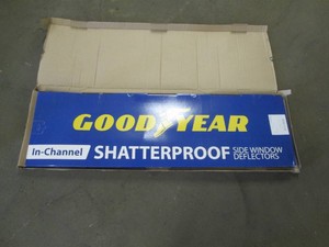 Good Year window guardvisordeflectors for 2015-2020 ford f-150 super crew or 2017 f-250, f-350, f-450 and f-550 super crew