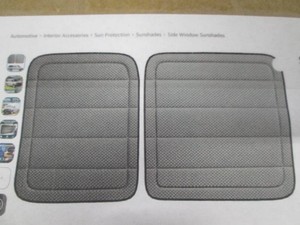 Side barn door window cover for chevy expressGMC savana van magnetic