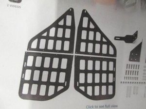 Rear window molle panel Modular storage panel system for 2010-2014 Toyota 4-runner