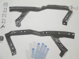 Front bumper bracket left and right upper for 2016-2022 Honda pilot 2017-2020 Ridgeline